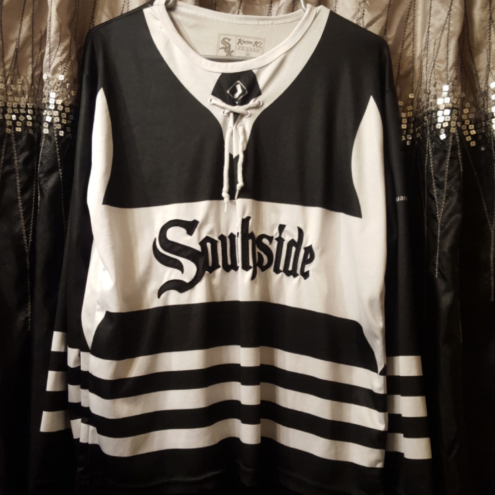 Kick 10, Chicago White Soxs Jersey Style Shirt.